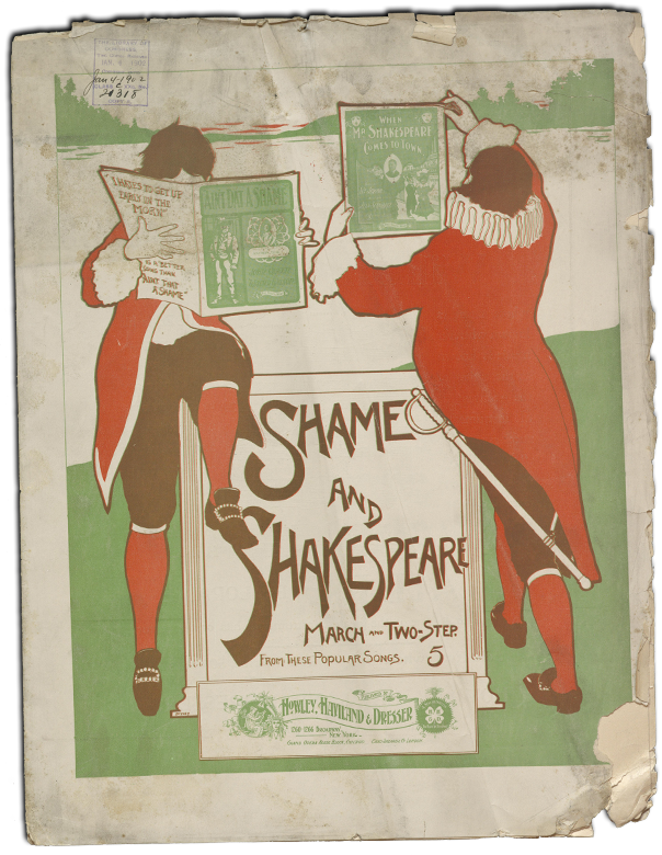Sheet music: Shame & Shakespeare