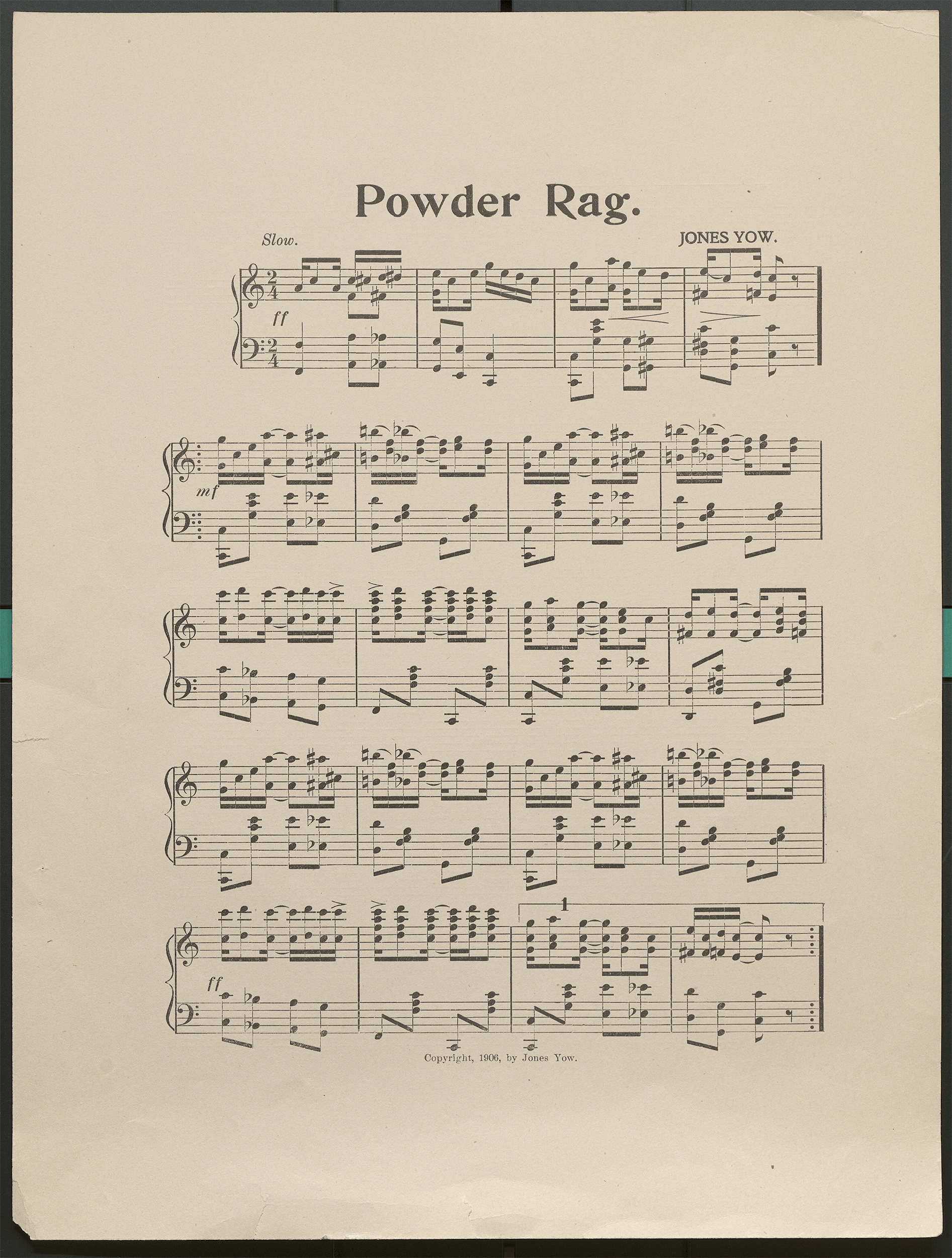Page 2: Powder rag