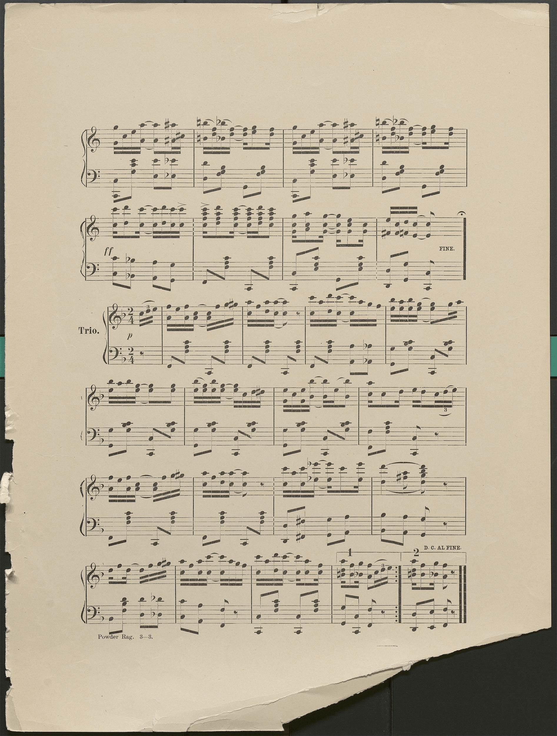 Page 4: Powder rag