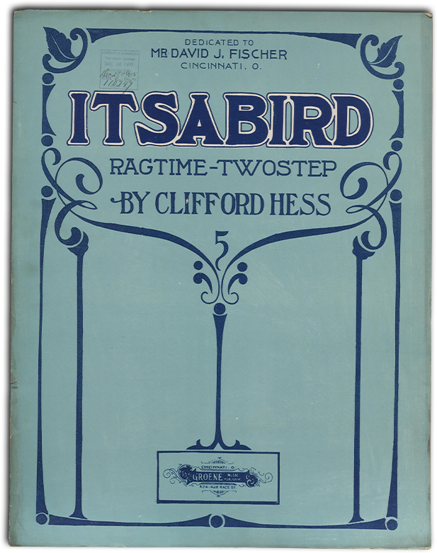 Sheet music: Itsabird